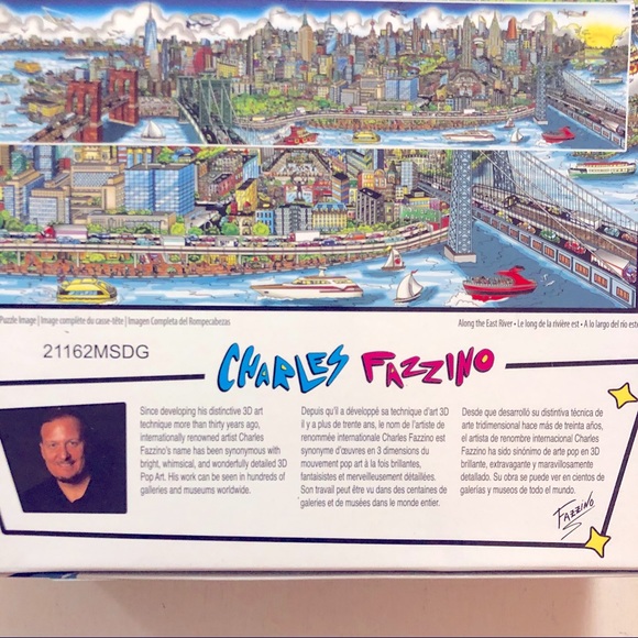 1000pc puzzle: Charles Fazzino New York Landscape - Picture 3 of 3